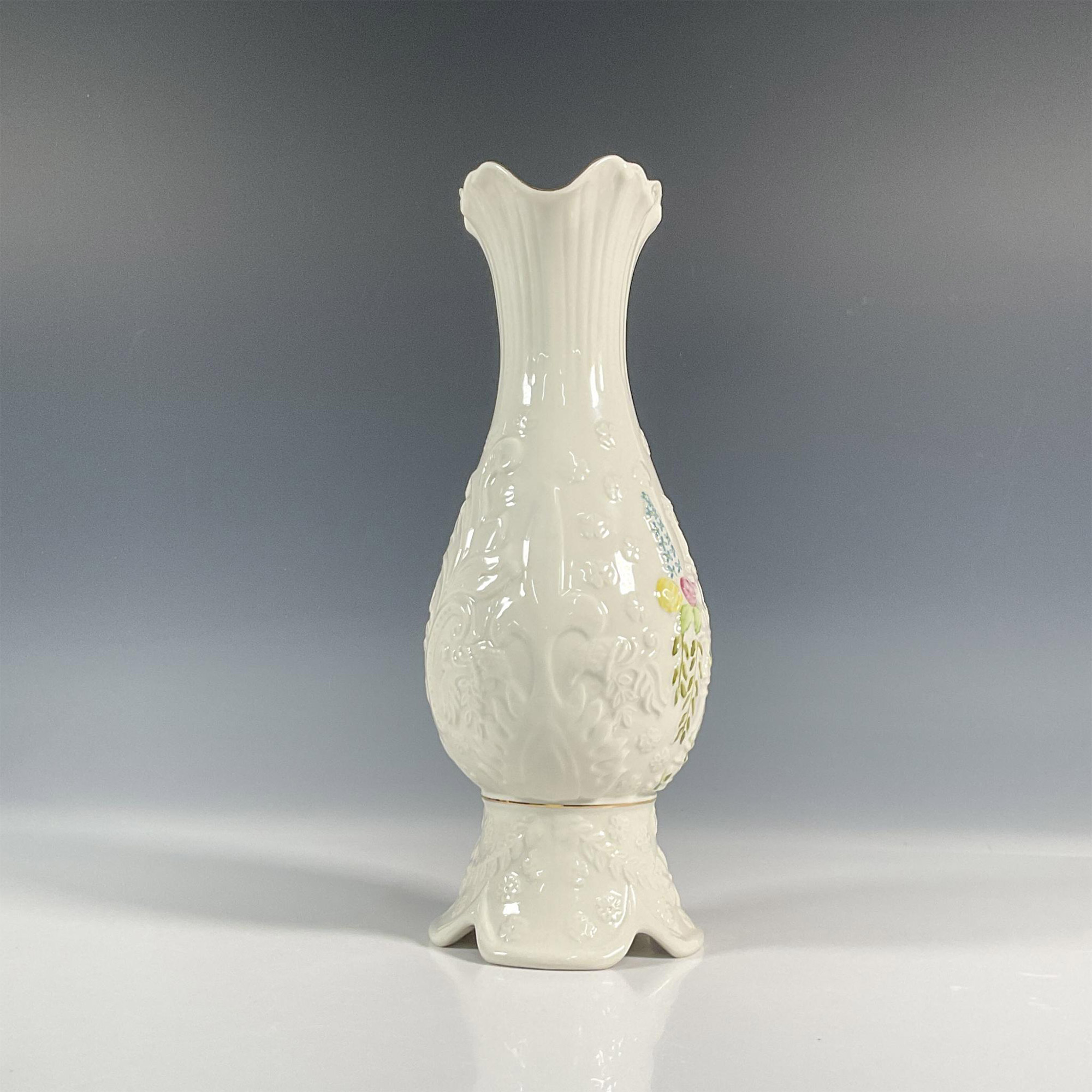 Belleek Pottery Porcelain Pitcher, Eros - Image 3 of 5