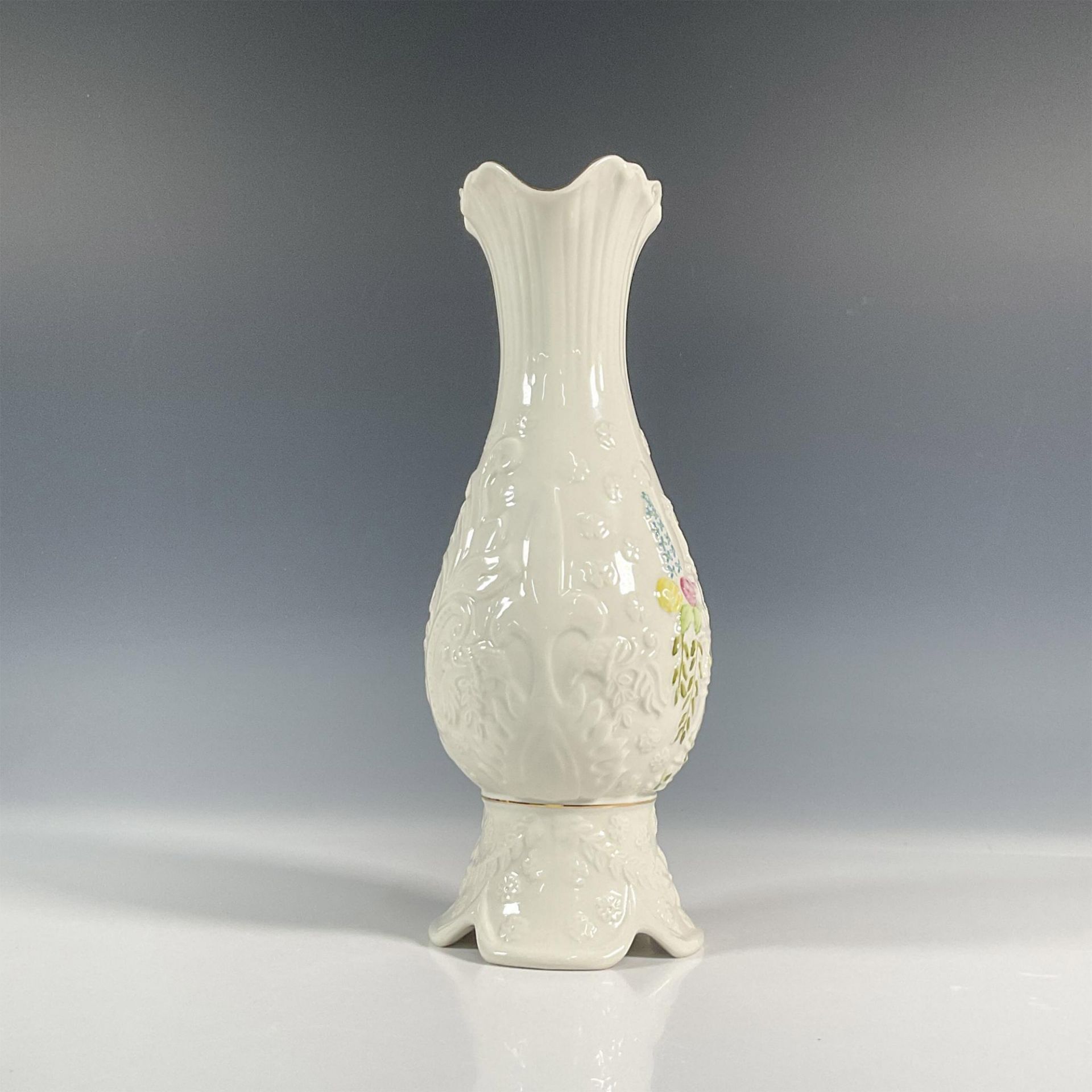 Belleek Pottery Porcelain Pitcher, Eros - Image 3 of 5
