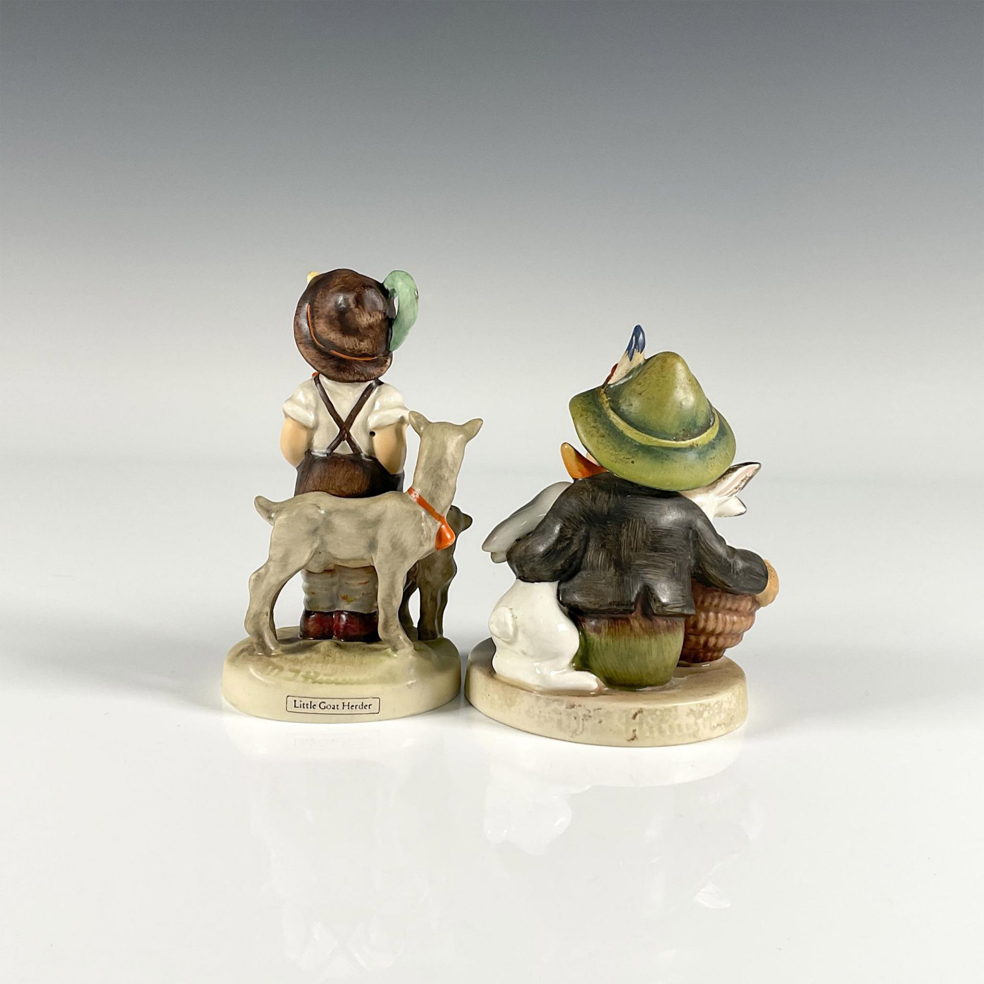 2pc Goebel Hummel Porcelain Figurines - Image 2 of 3