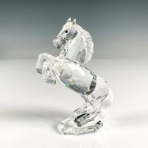Swarovski Silver Crystal Figurine, White Stallion