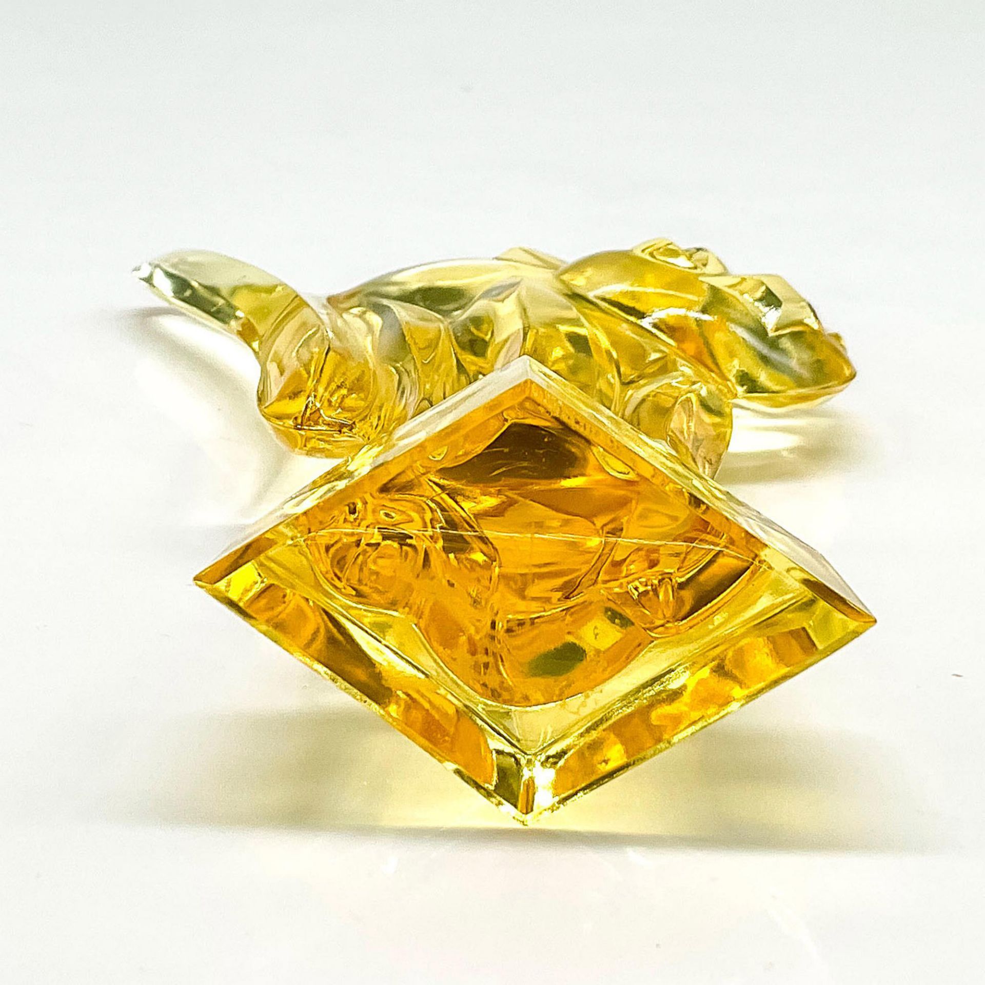 Moser Crystal Art Glass Figurine, Cat - Image 3 of 3