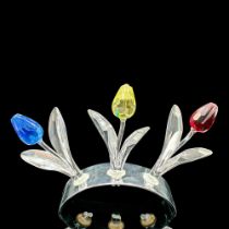 Swarovski Crystal Figurine, Tulip Flowers