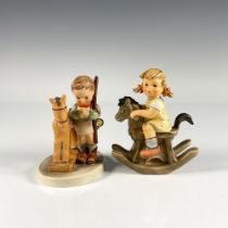 2pc Goebel Hummel Porcelain Figurines