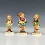 3pc Goebel Hummel Porcelain Figurines
