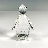 Swarovski Silver Crystal Figurine, Penguin Large