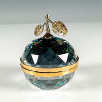 Swarovski Silver Crystal Apple Picture Holder Paperweight