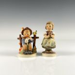 2pc Goebel Hummel Porcelain Figurines