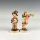 2pc Goebel Hummel Figurines, Street Singer, Little Gabriel