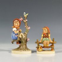 2pc Goebel Hummel Porcelain Figurines