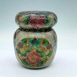 Vintage Chinese Plique-A-Jour Covered Ginger Jar