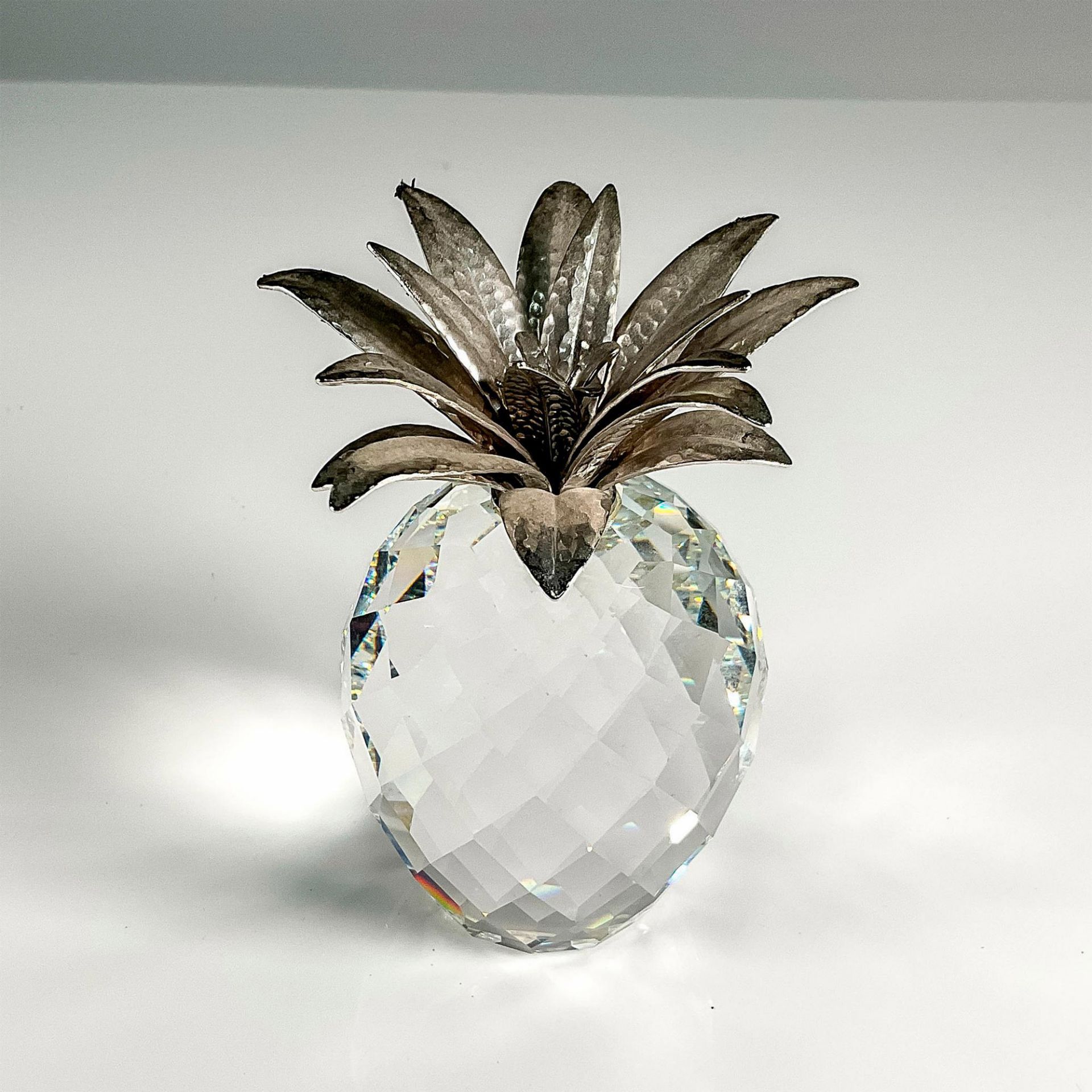 Swarovski Silver Crystal Figurine, Pineapple Large Rhodium - Image 2 of 4