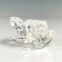 Swarovski Silver Crystal Figurine, The Rose