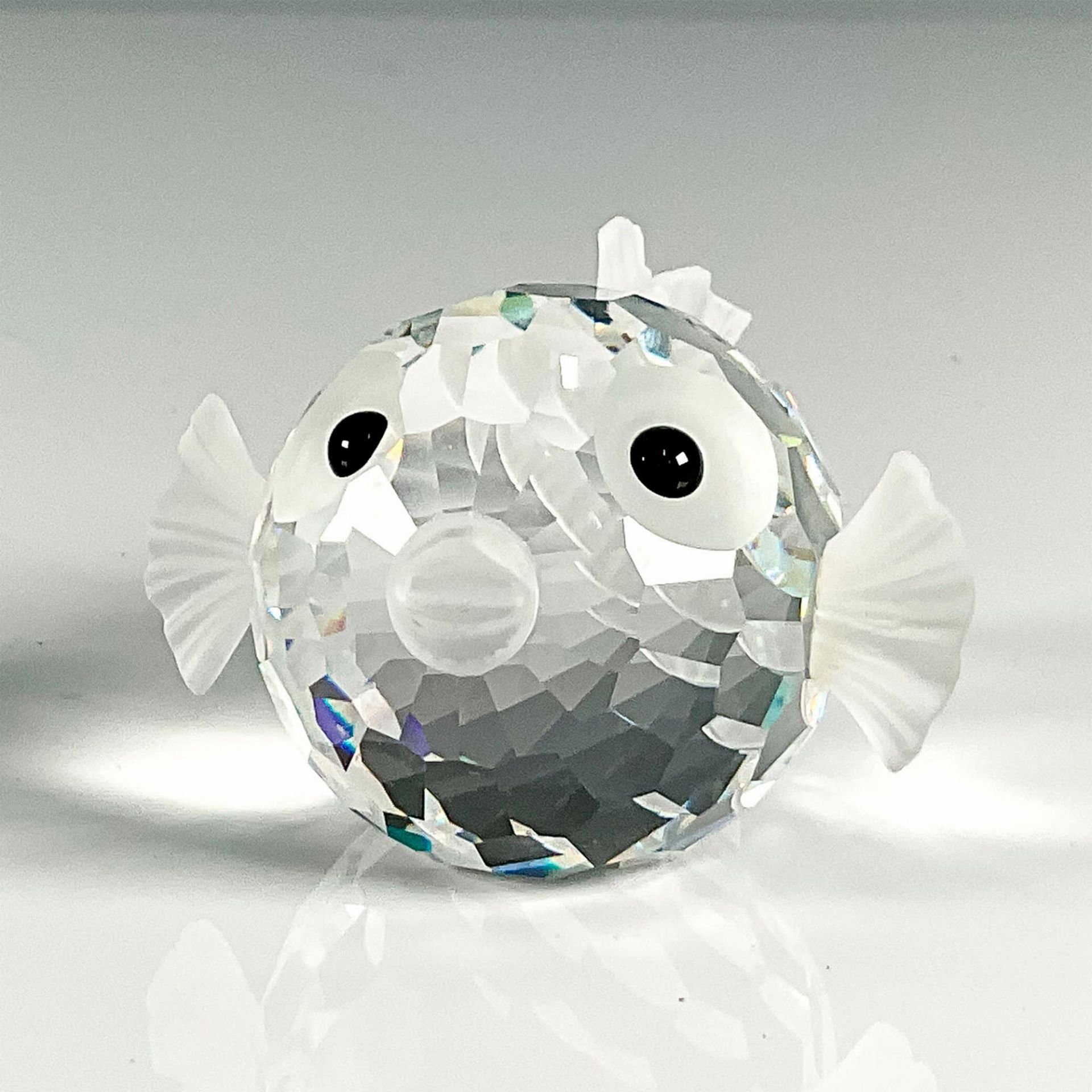 Swarovski Silver Crystal Figurine, Fish