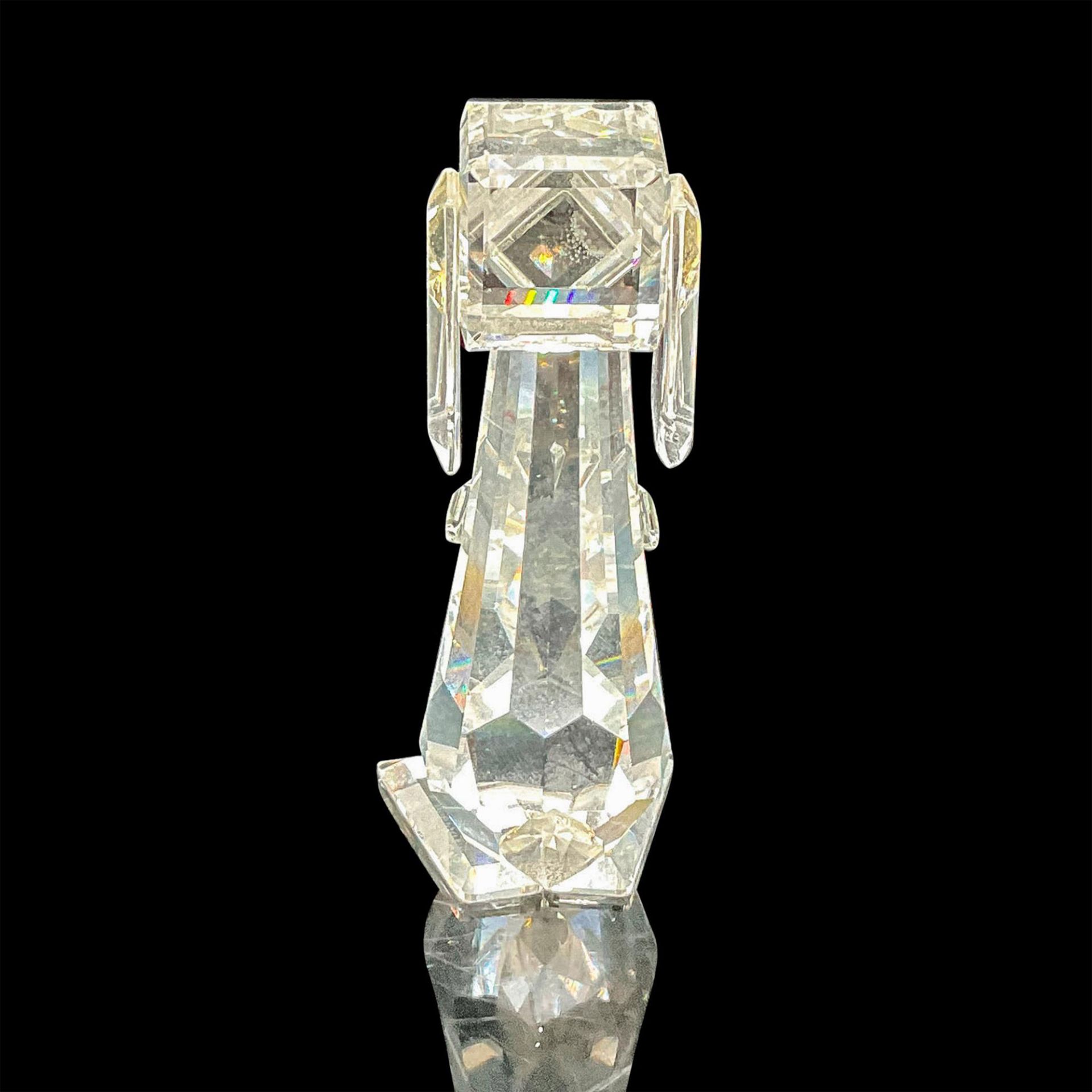 Swarovski Silver Crystal Figurine, Standing Dog Pluto - Image 2 of 3