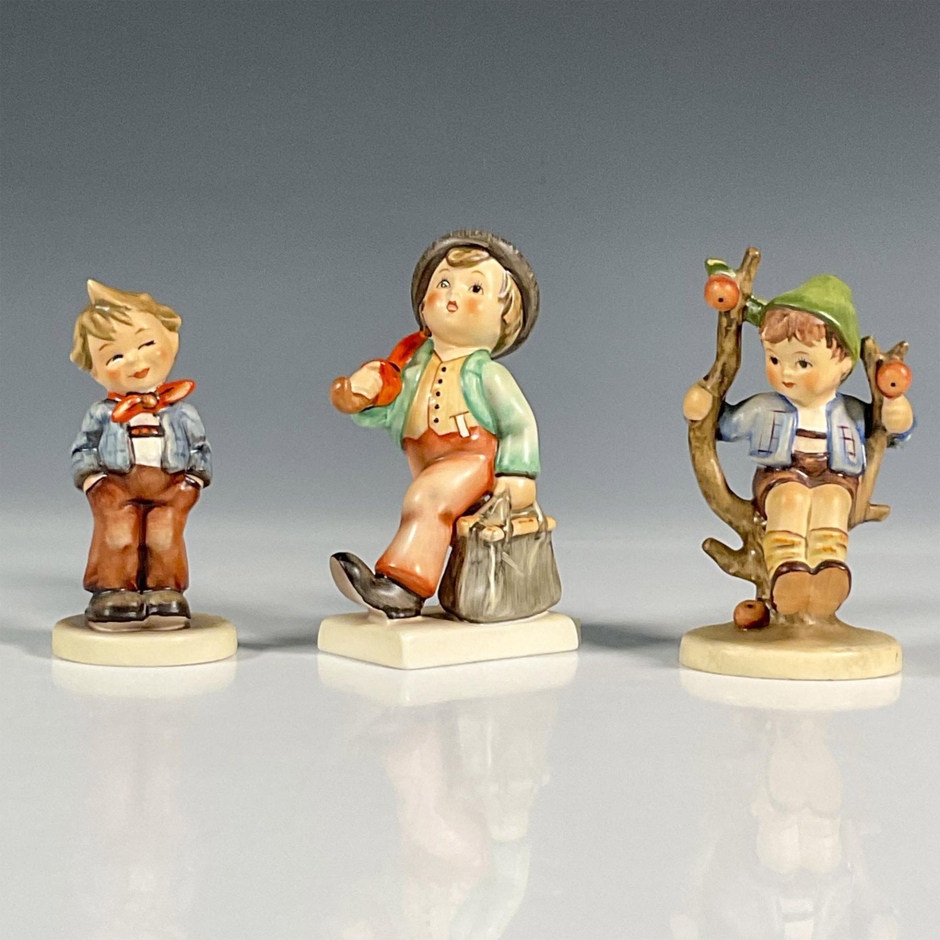 3pc Goebel Hummel Porcelain Figurines - Image 2 of 4