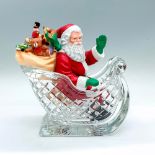 Lenox Porcelain Figurine, Santa's Crystal Sleigh