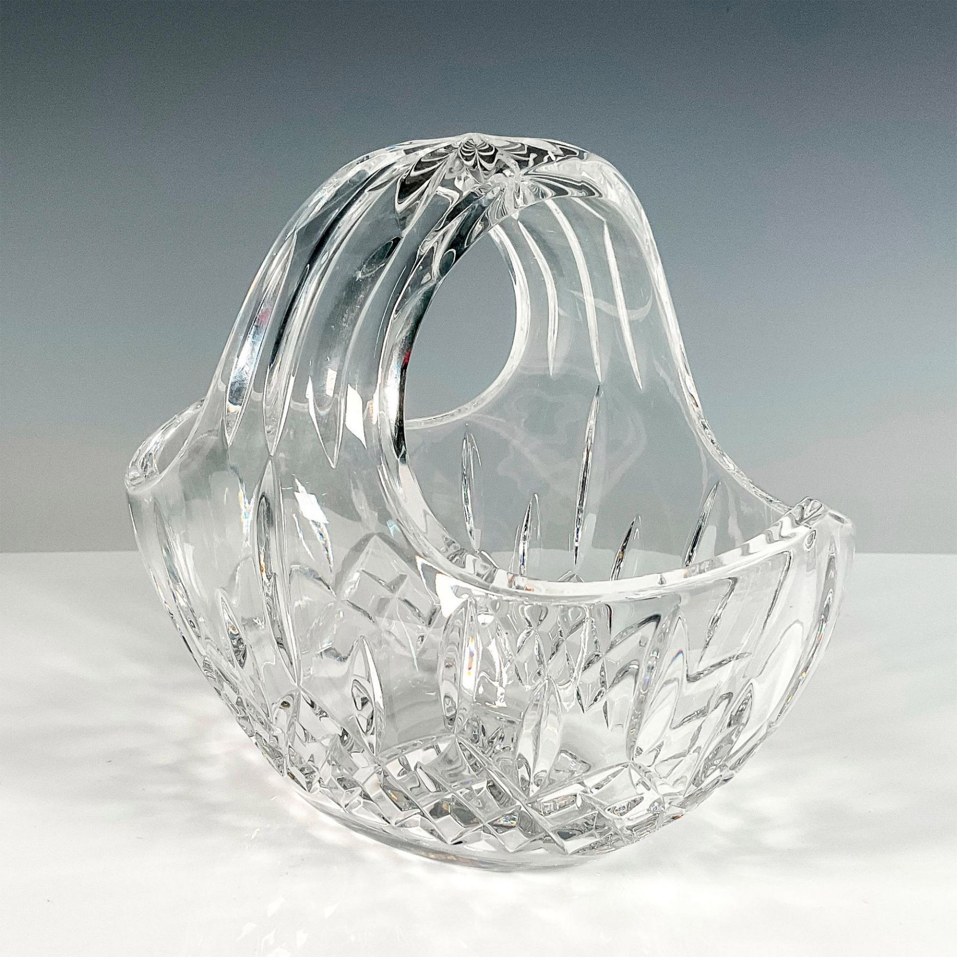 Waterford Crystal Basket, Lismore - Image 2 of 3