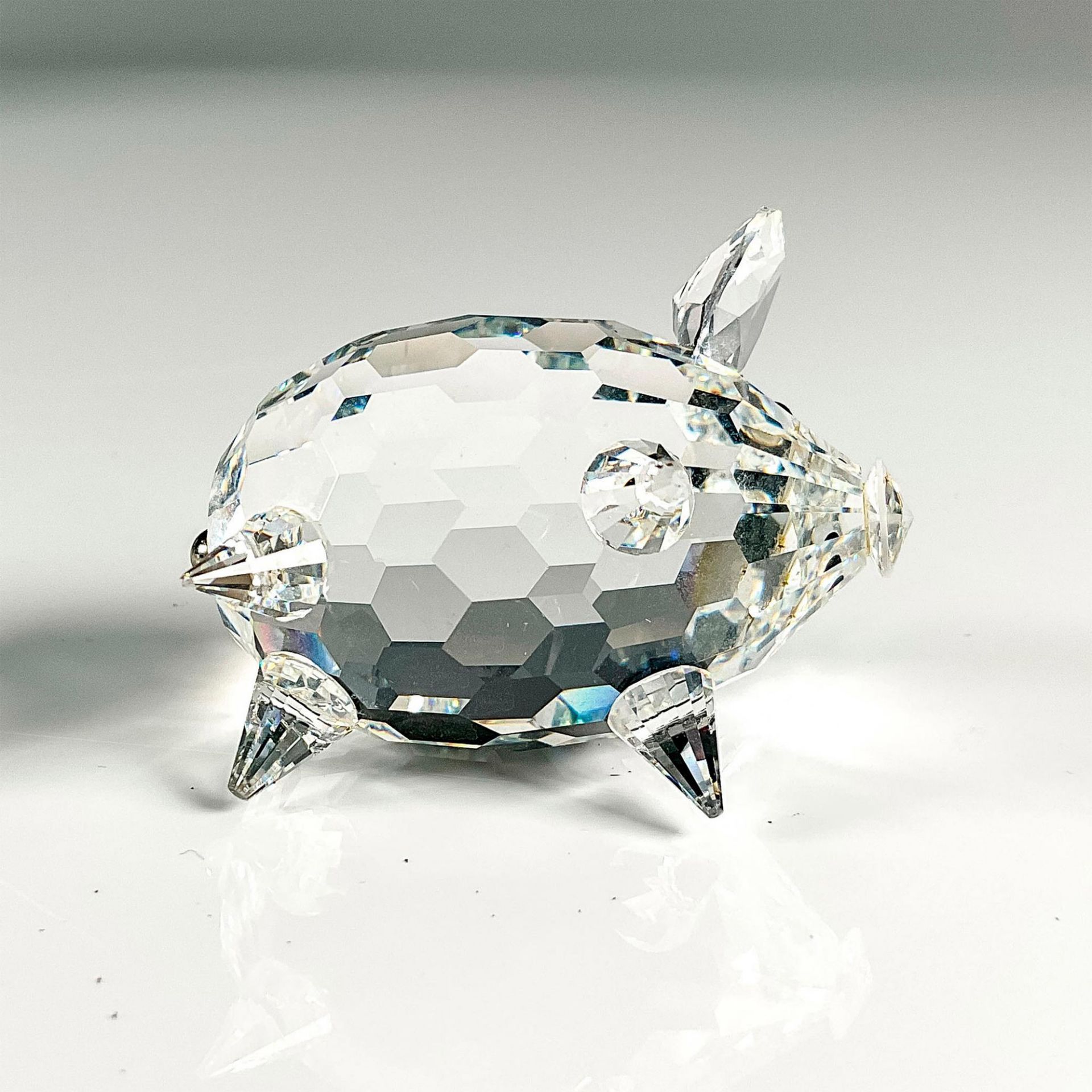 Swarovski Silver Crystal Figurine, Pig - Image 4 of 5