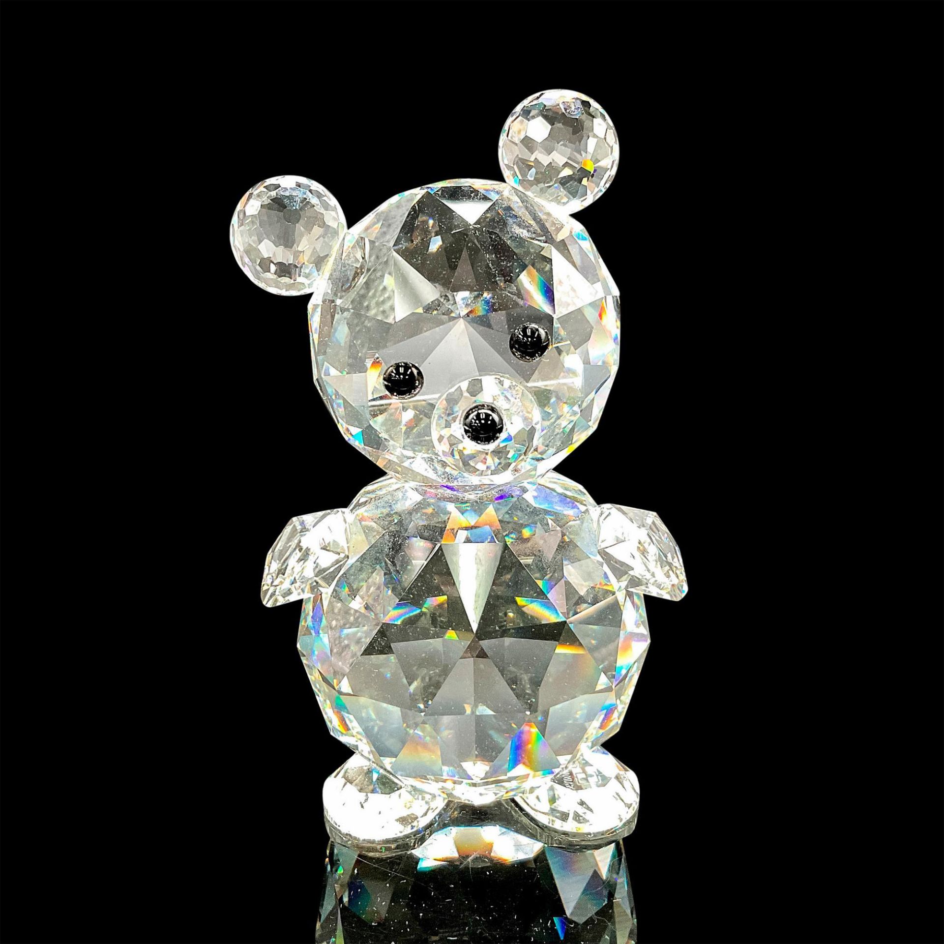 Swarovski Silver Crystal Figurine, Giant Bear Standing