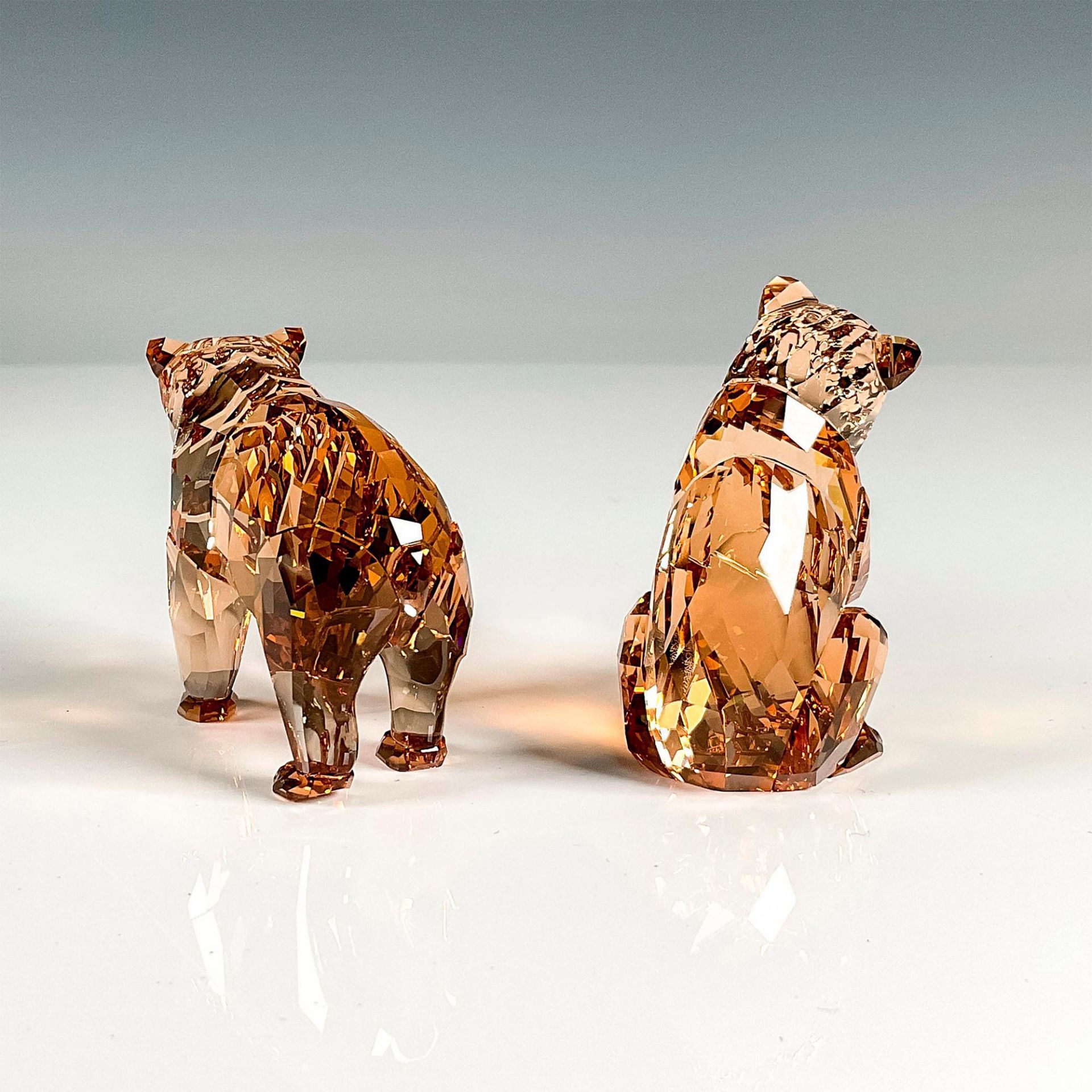 Swarovski Crystal Figurine, Bear Cubs - Image 2 of 4