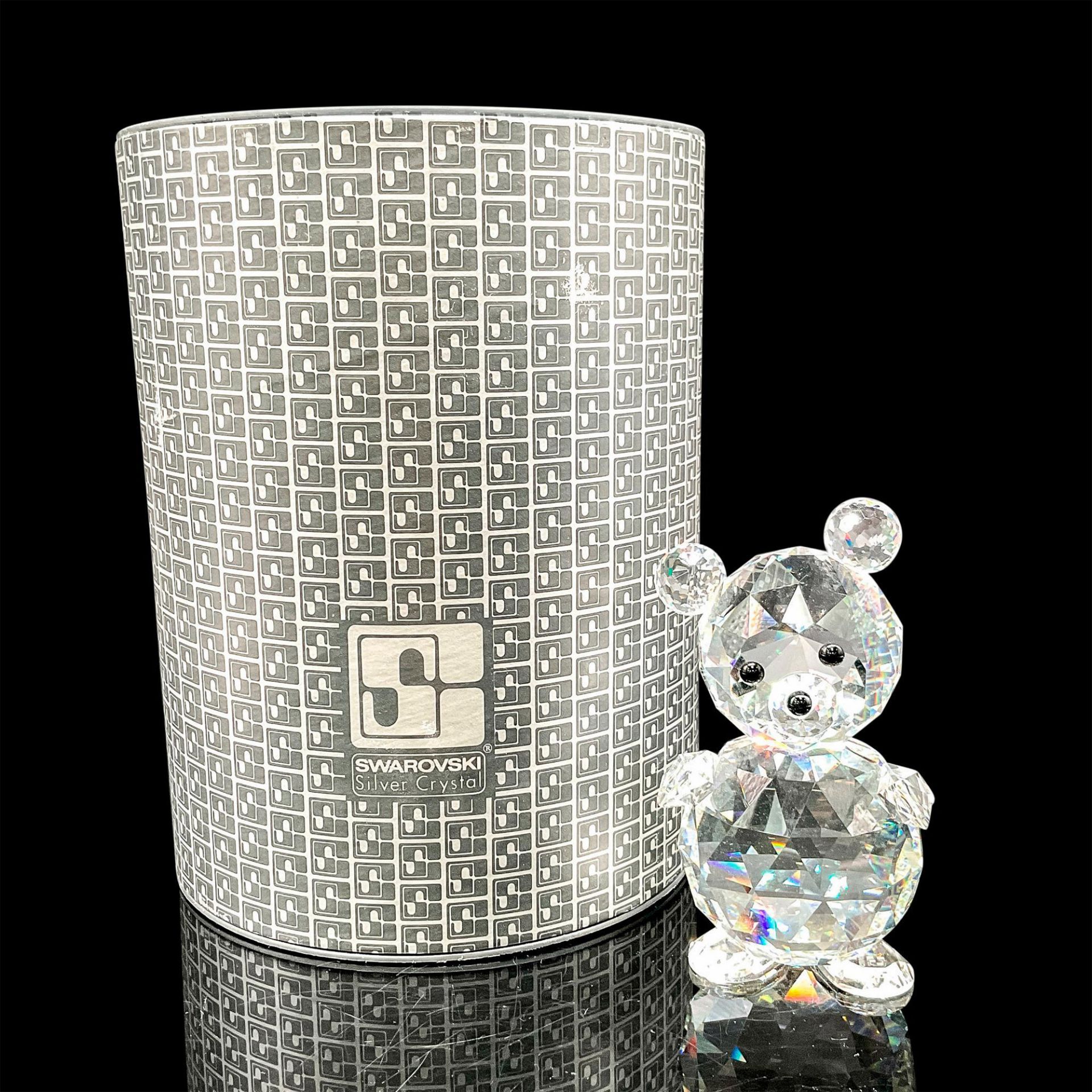 Swarovski Silver Crystal Figurine, Giant Bear Standing - Bild 4 aus 4