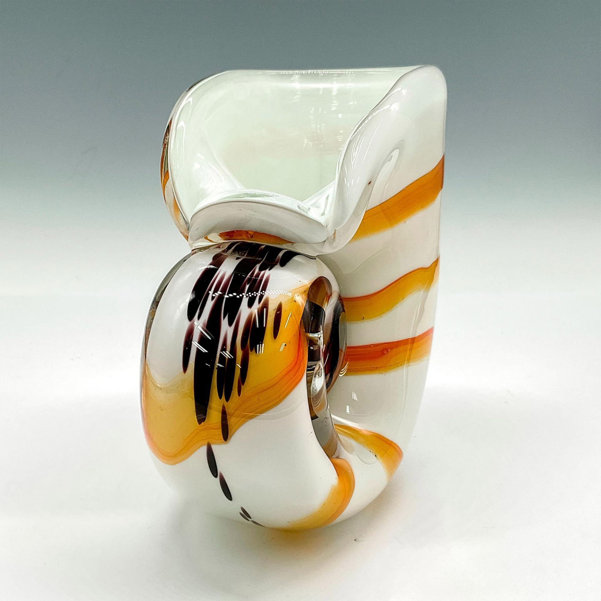 Collectible Art Glass Figurine, Nautilus Shell - Image 2 of 3