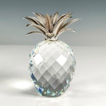 Swarovski Silver Crystal Figurine, Pineapple Large Rhodium