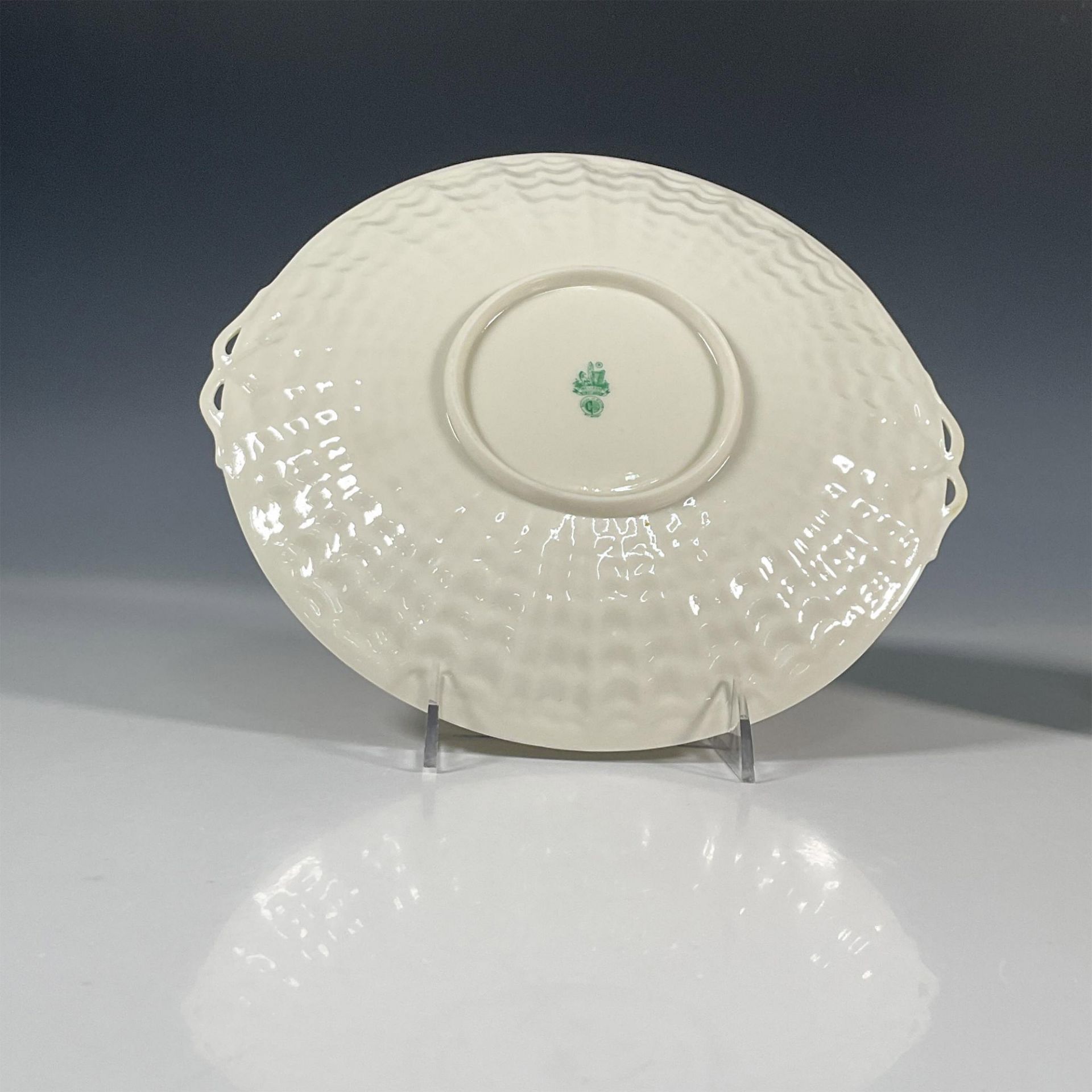 22pc Belleek Pottery Porcelain Plate Set, Tridacna - Bild 4 aus 4