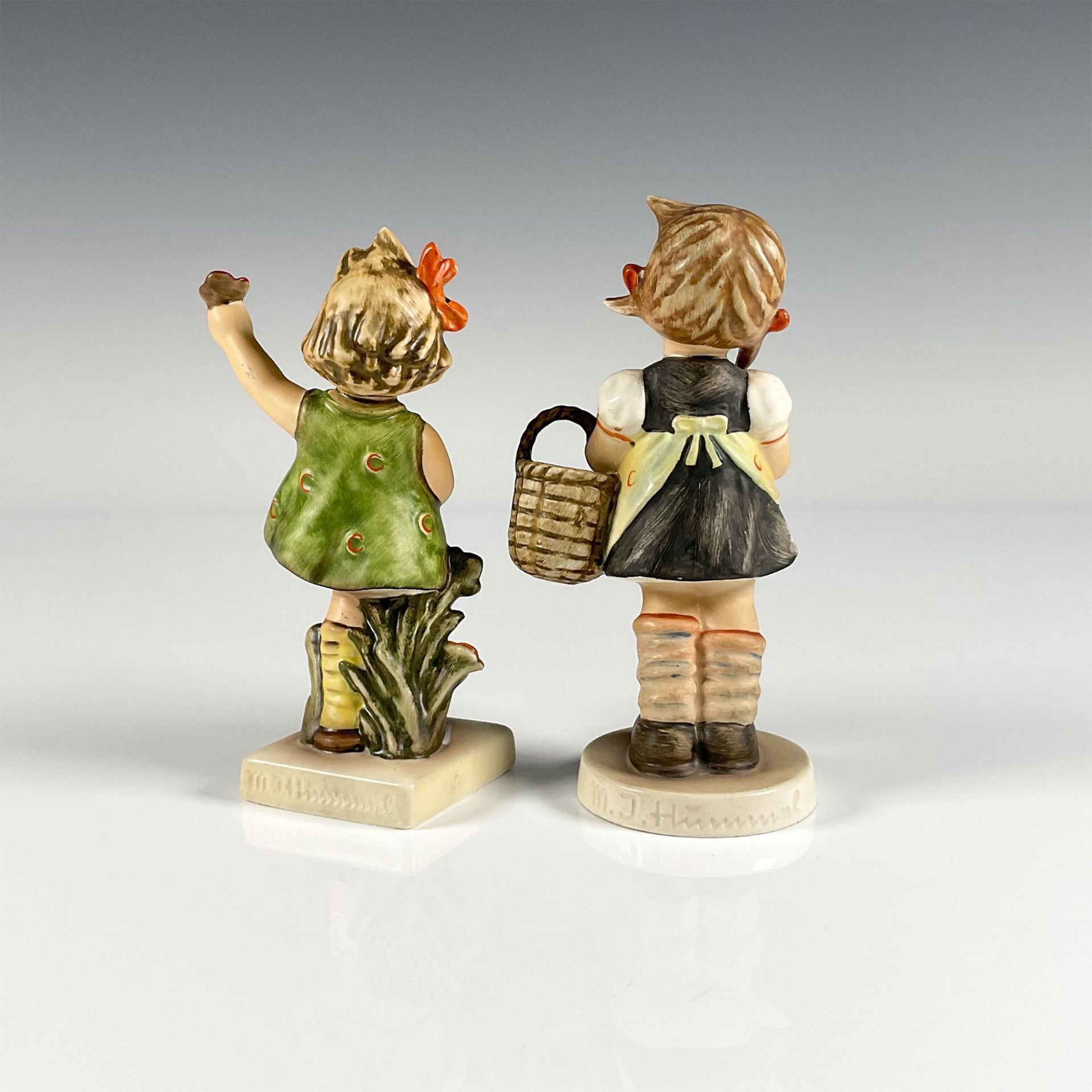 2pc Goebel Hummel Figurines, Sister, Spring Cheer - Image 2 of 3