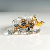 Swarovski Silver Crystal Figurine, Grape Cluster