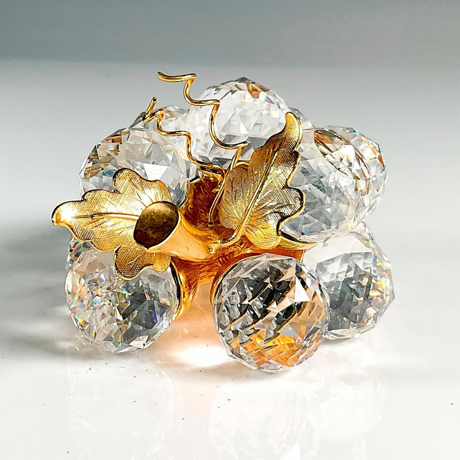Swarovski Silver Crystal Figurine, Grape Cluster - Bild 2 aus 4