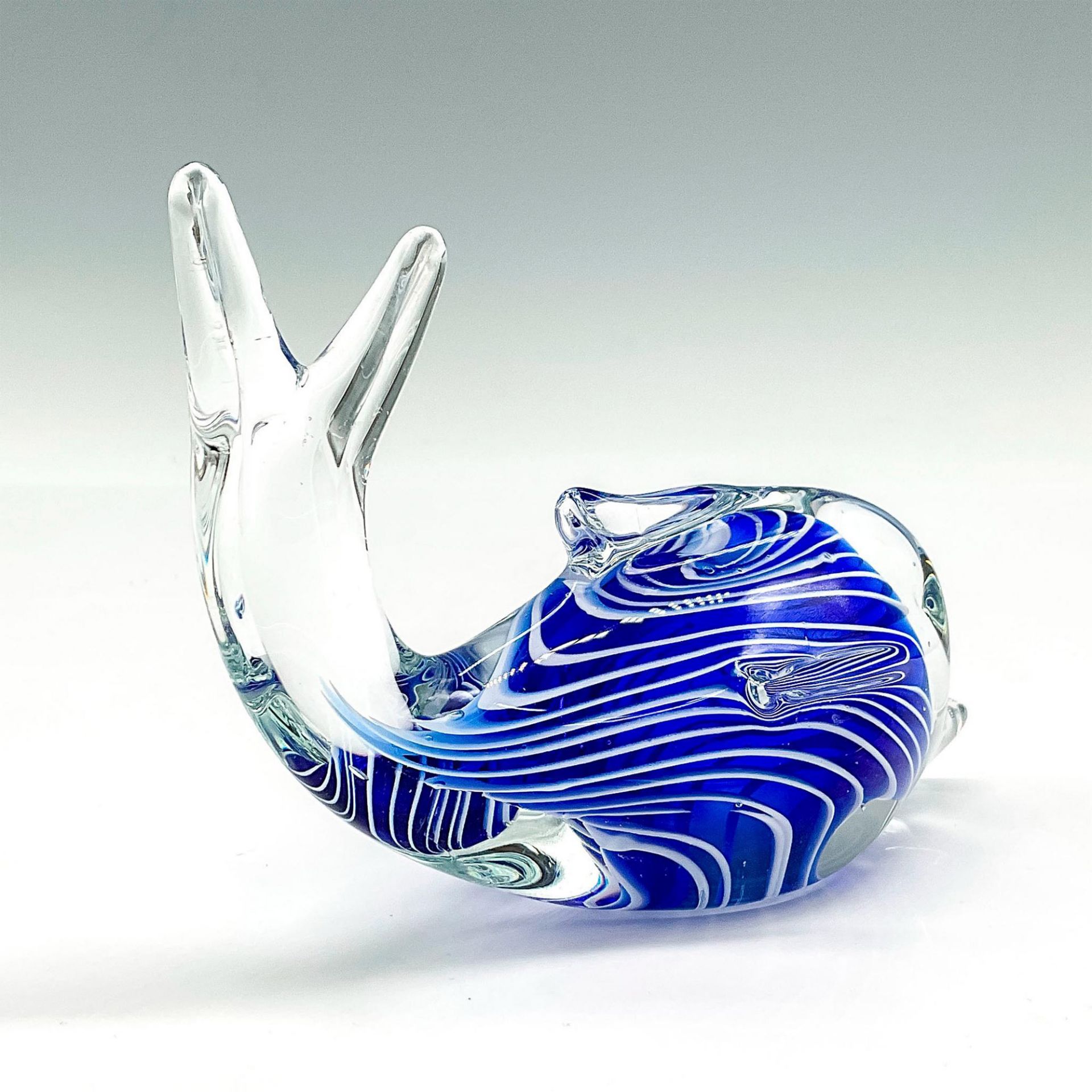 Collectible Art Glass Figurine, Dolphin - Bild 2 aus 2