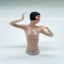 German Art Deco Beauty Half Doll Pin Cushion