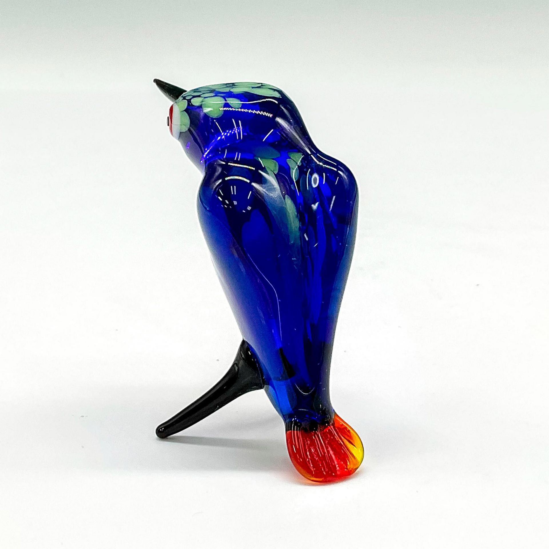 Murano Art Glass Figurine, Kingfisher - Bild 2 aus 3
