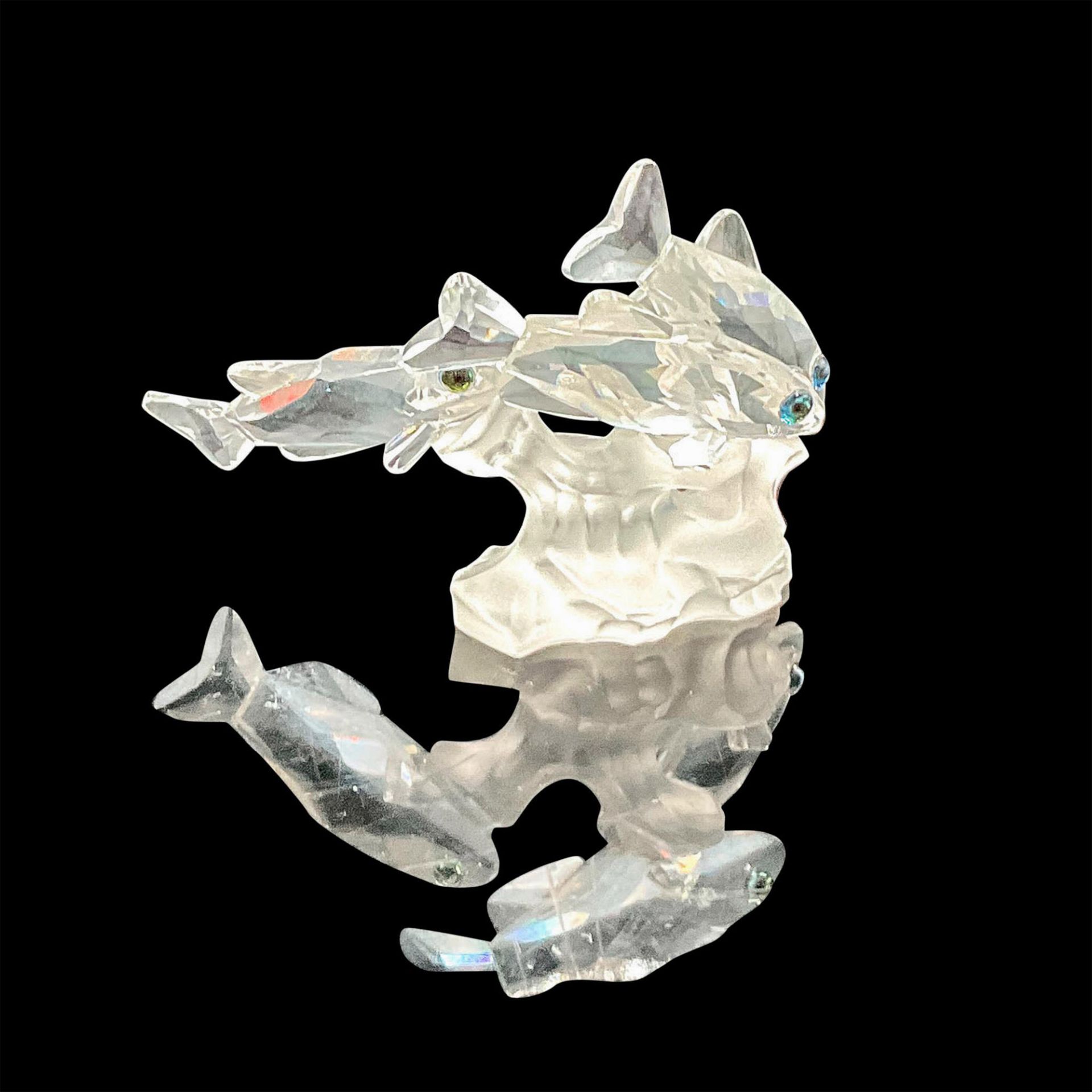 Swarovski Silver Crystal Figurine, 3 South Sea Fish - Bild 2 aus 3