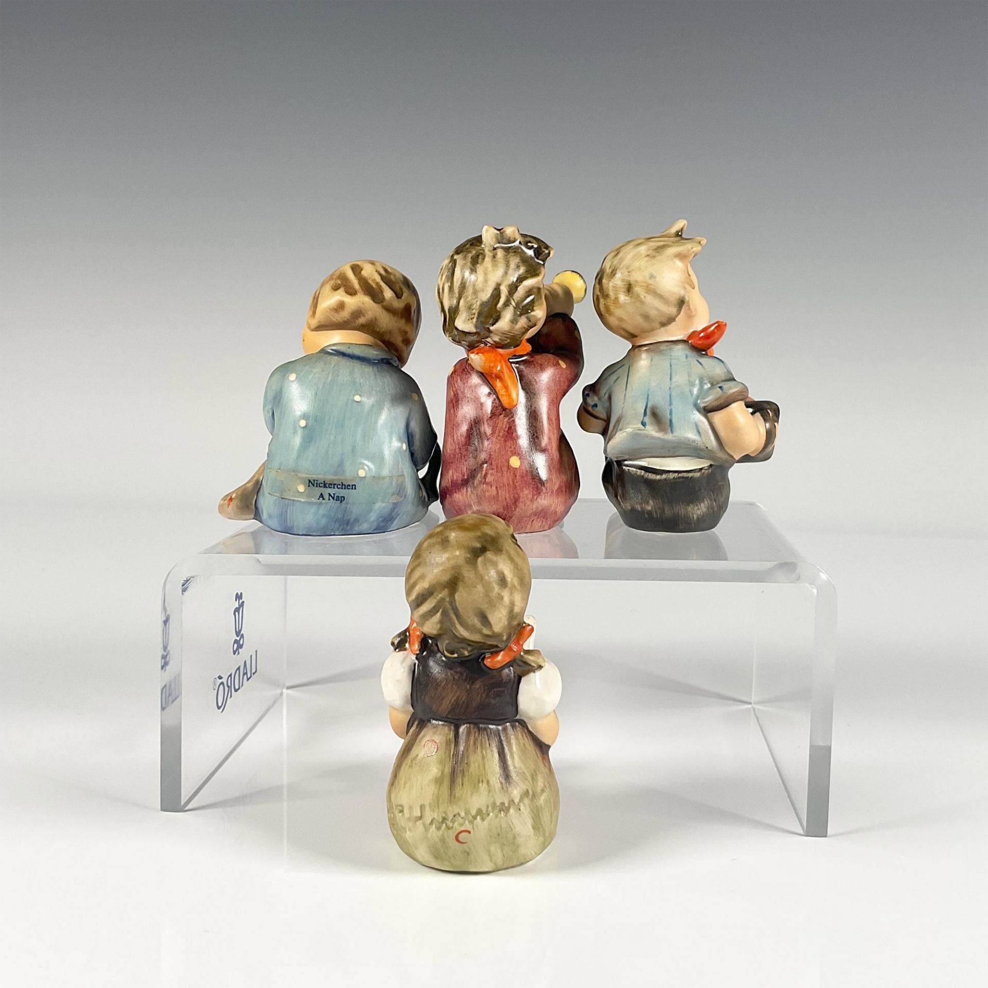 4pc Goebel Hummel Porcelain Figurines - Image 2 of 3