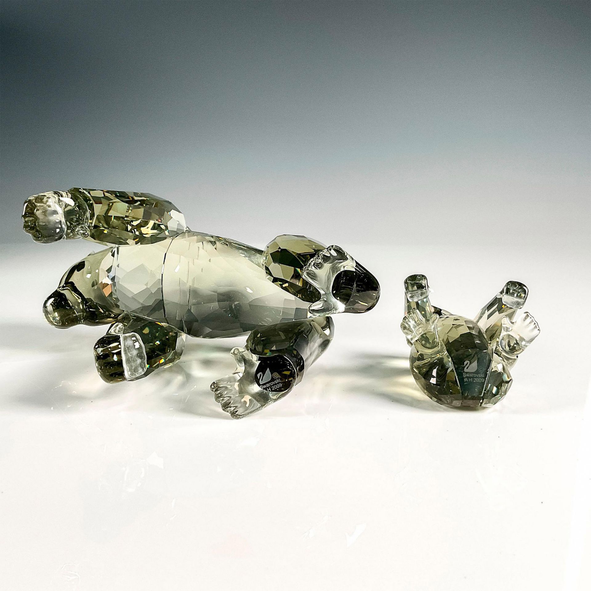 Swarovski Crystal Figurines, Gorillas - Image 3 of 4