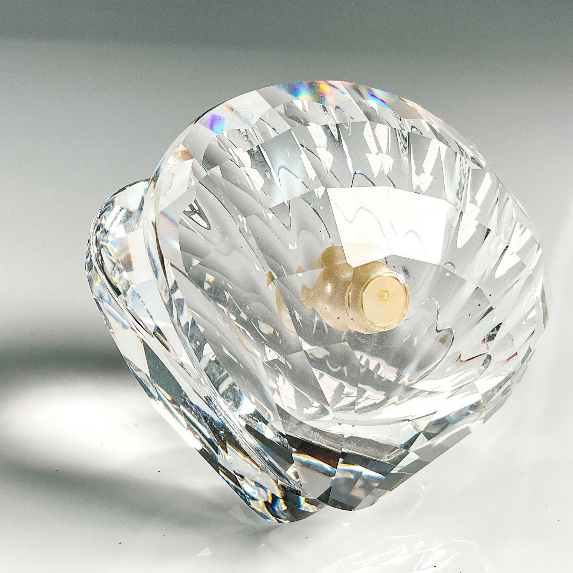 Swarovski Silver Crystal Figurine, Clam Shell w/ Pearl - Image 3 of 4