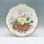 W. Guerin K.M.G. Porcelain Limoges Floral Decorative Plate