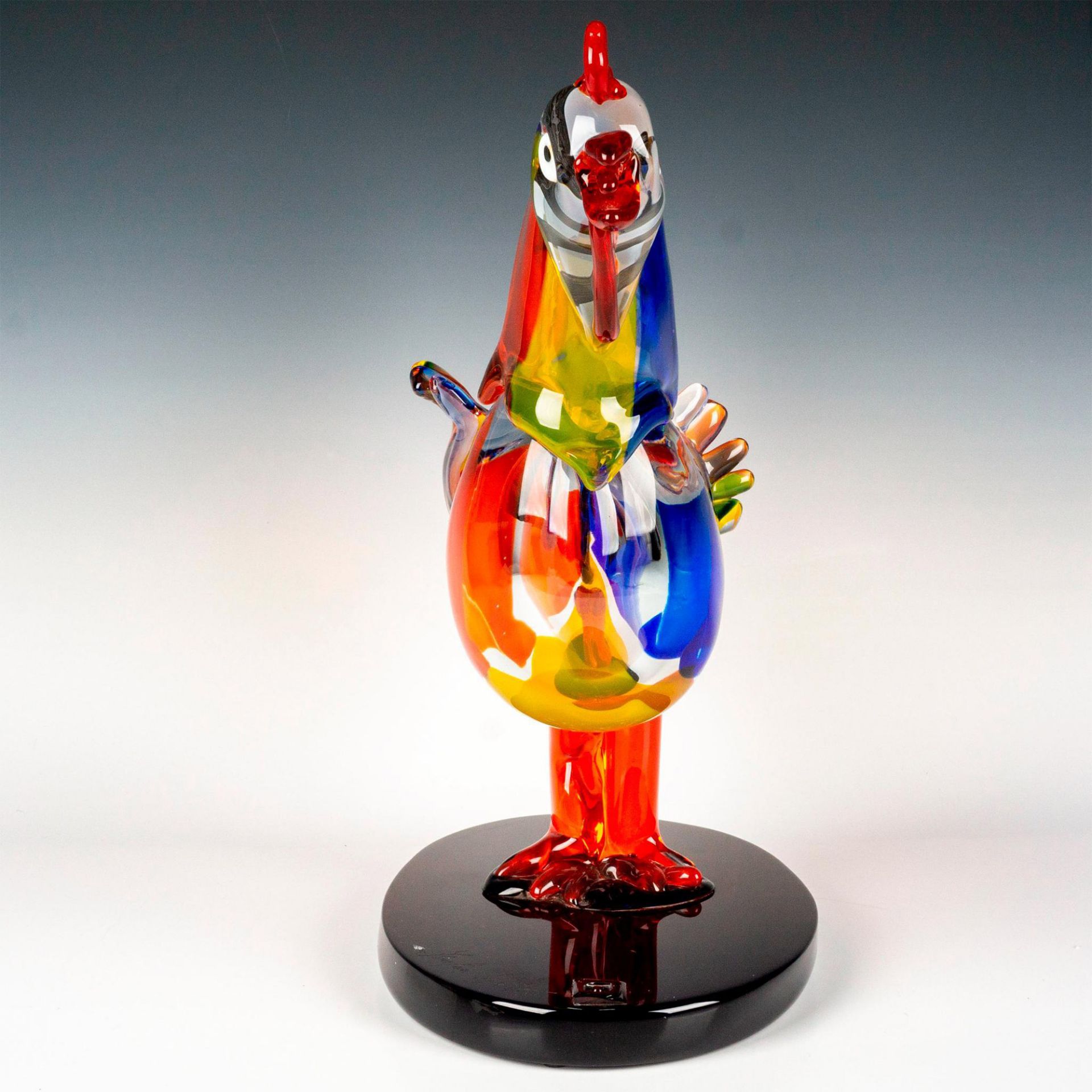 Murano Glass by Walter Furlan Sculpture, Signed - Image 4 of 7