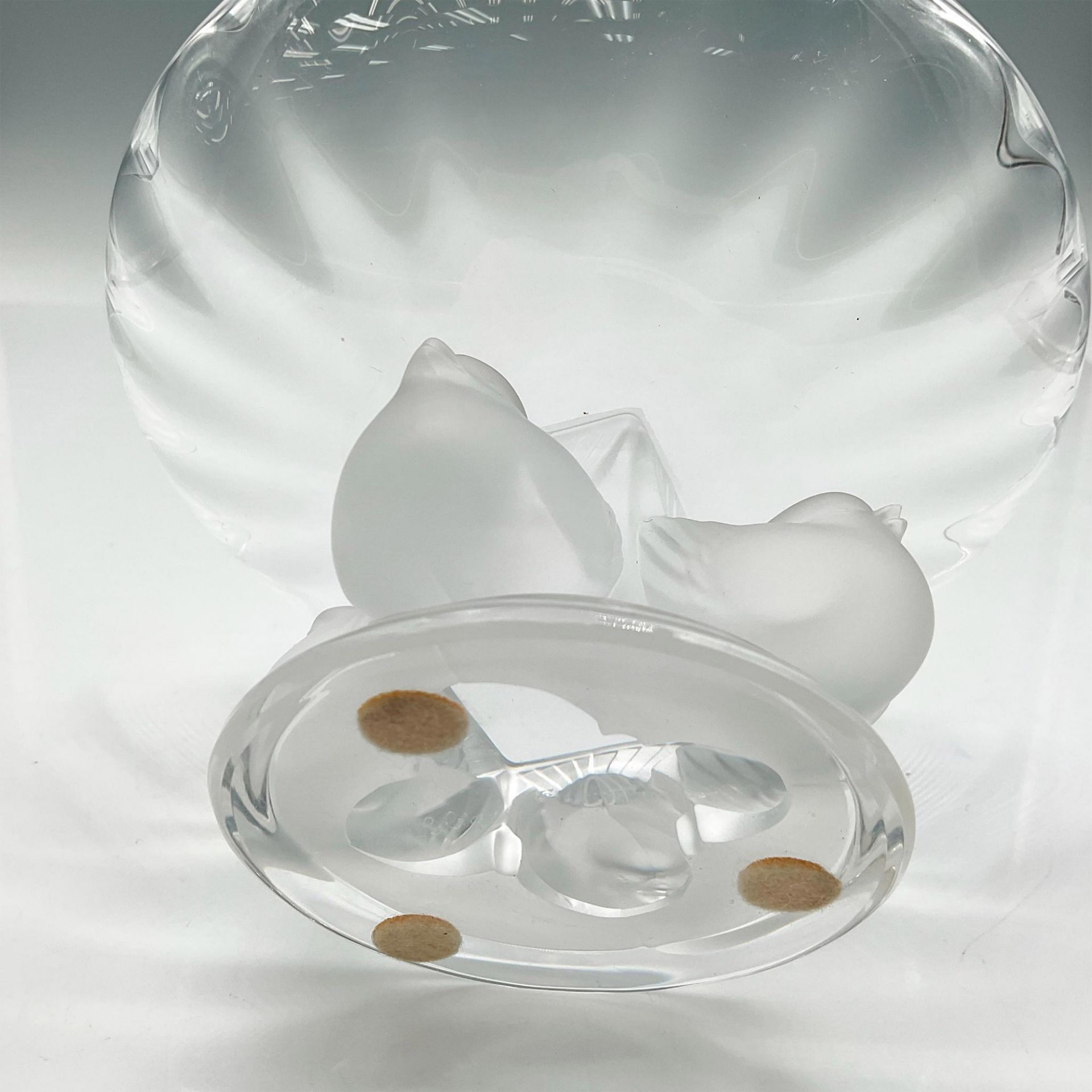 Lalique Crystal Footed Bowl, Nogent - Image 3 of 4