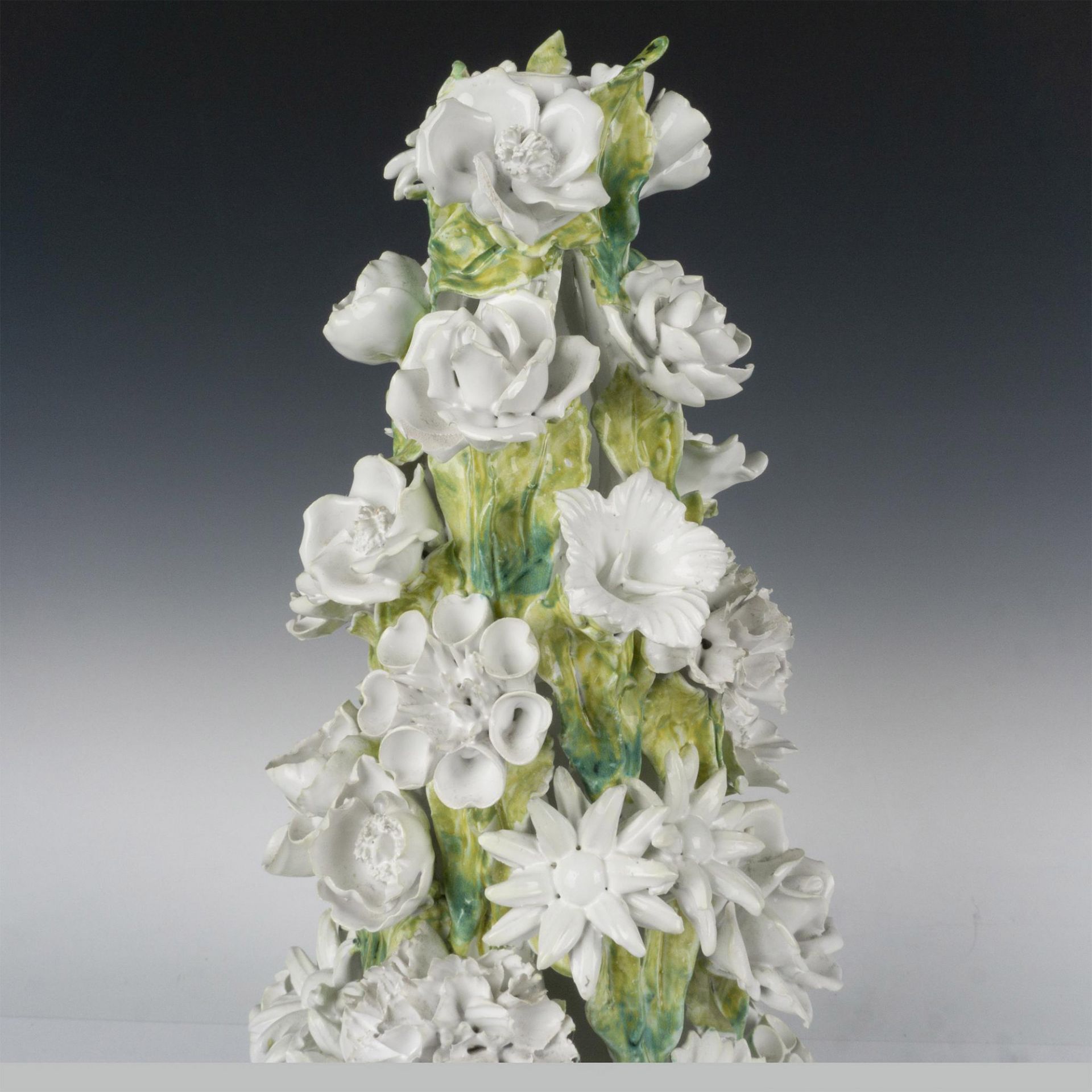 Vintage Ceramic Italian Floral Topiary - Image 2 of 6