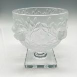 Lalique Crystal Footed Bowl, Elisabeth