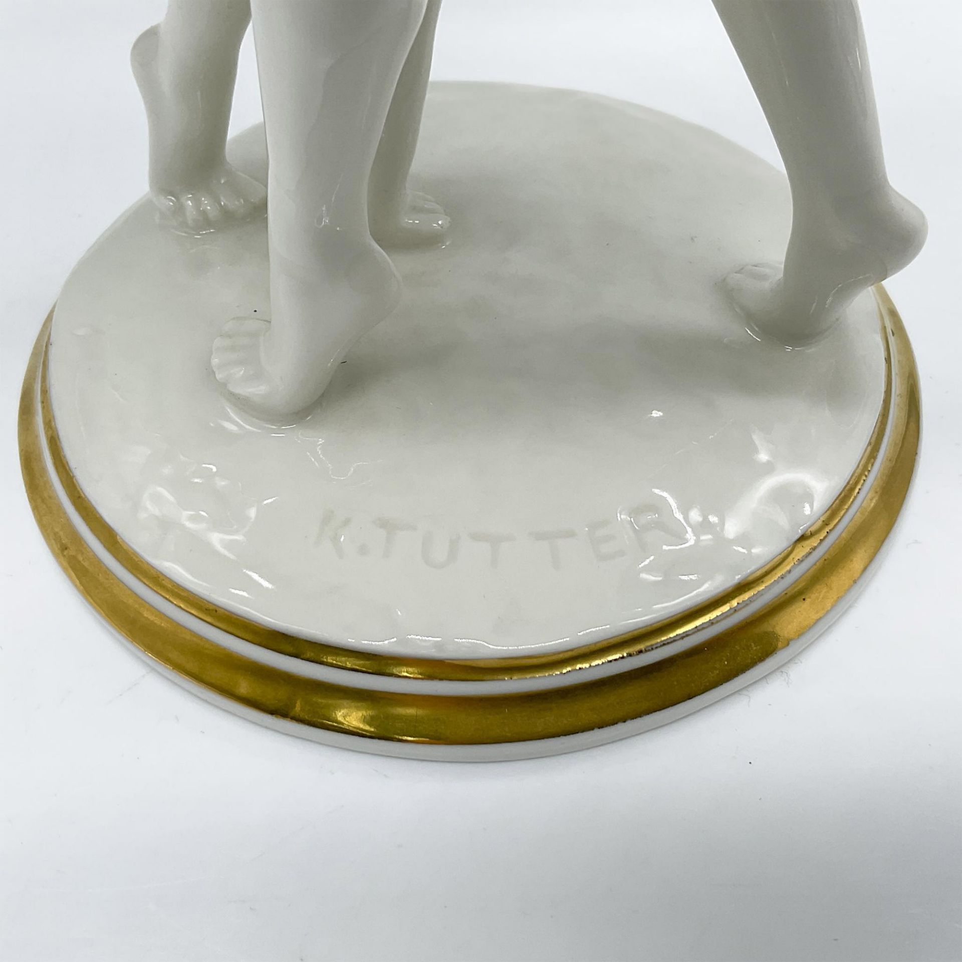 Hutschenreuther by Karl Tutter Dancers Figurine - Image 3 of 4