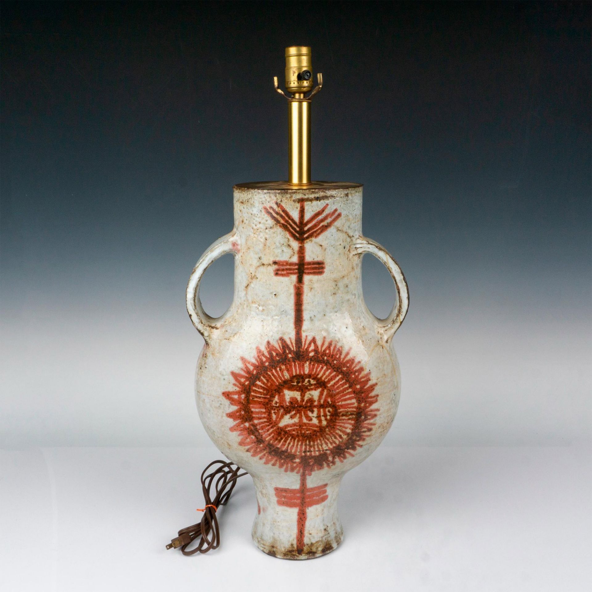 Jacques Pouchain (Attributed) Large Art Pottery Lamp - Image 2 of 6