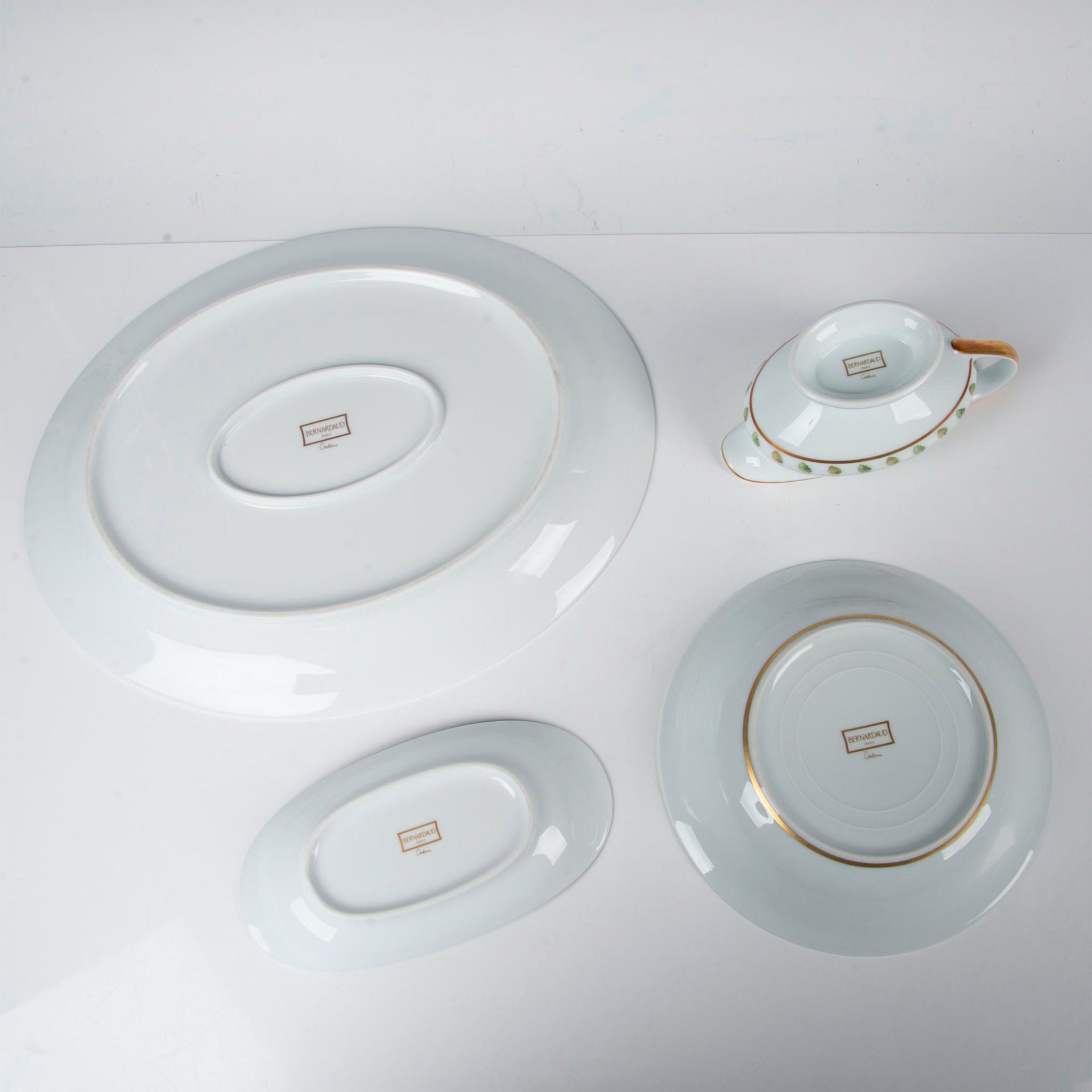 4pc Bernardaud Limoges Porcelain Serving Dishes, Constance - Bild 6 aus 8