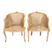 Pair of Vintage French Style Armchairs
