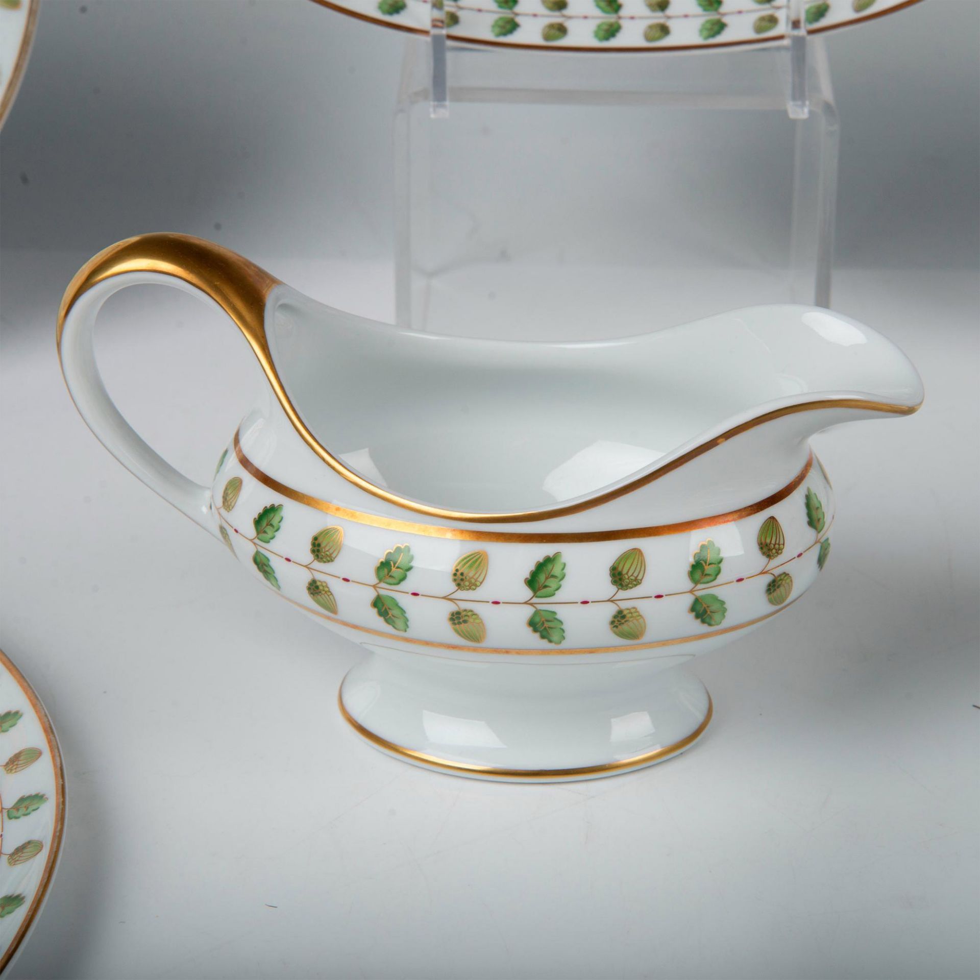 6pc Bernardaud Limoges Porcelain Serving Dishes, Constance - Image 4 of 5