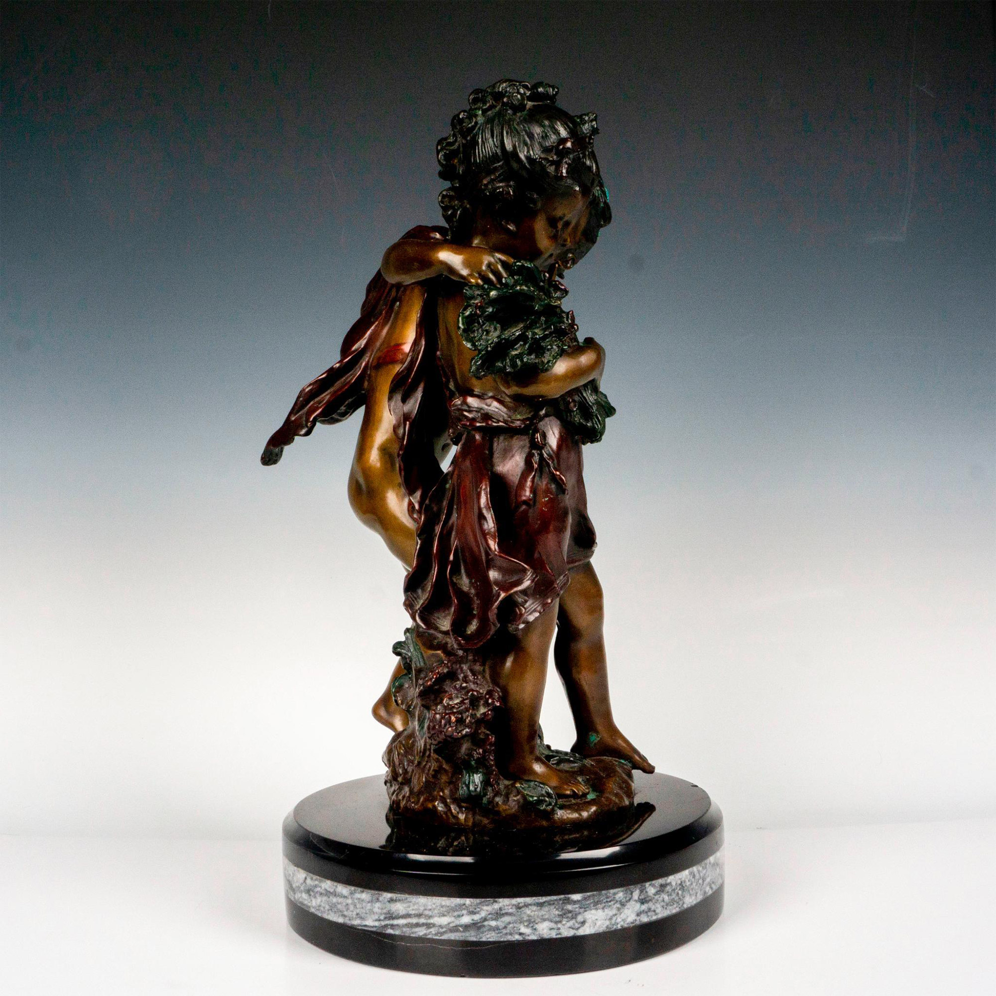 After Auguste Moreau (French, 1834-1917) Bronze Sculpture - Image 3 of 6