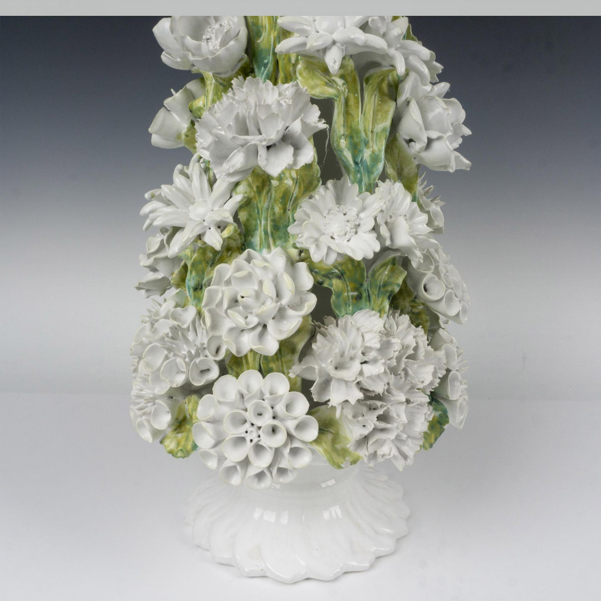 Vintage Ceramic Italian Floral Topiary - Image 3 of 6